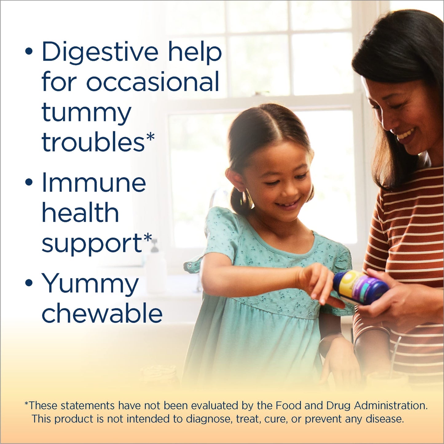 Renew Life Kids Probiotic Gummies, Supports Digestive & Immune Health