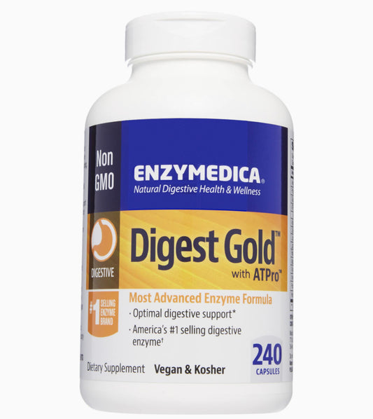Enzymedica Digest Gold + ATPro, Maximum Strength Enzyme Formula