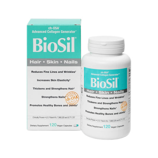 BioSil by Natural Factors, Hair, Skin, Nails, Supports Healthy Growth and Strength