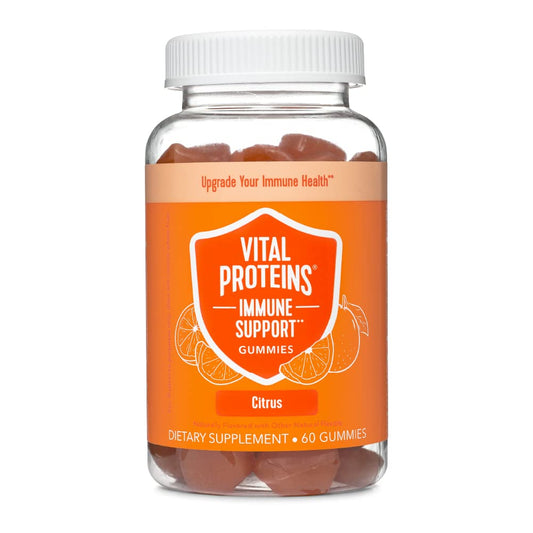 Vital Proteins Immune Gummies, Zinc, Vitamin C and Ginger Extract, 60ct