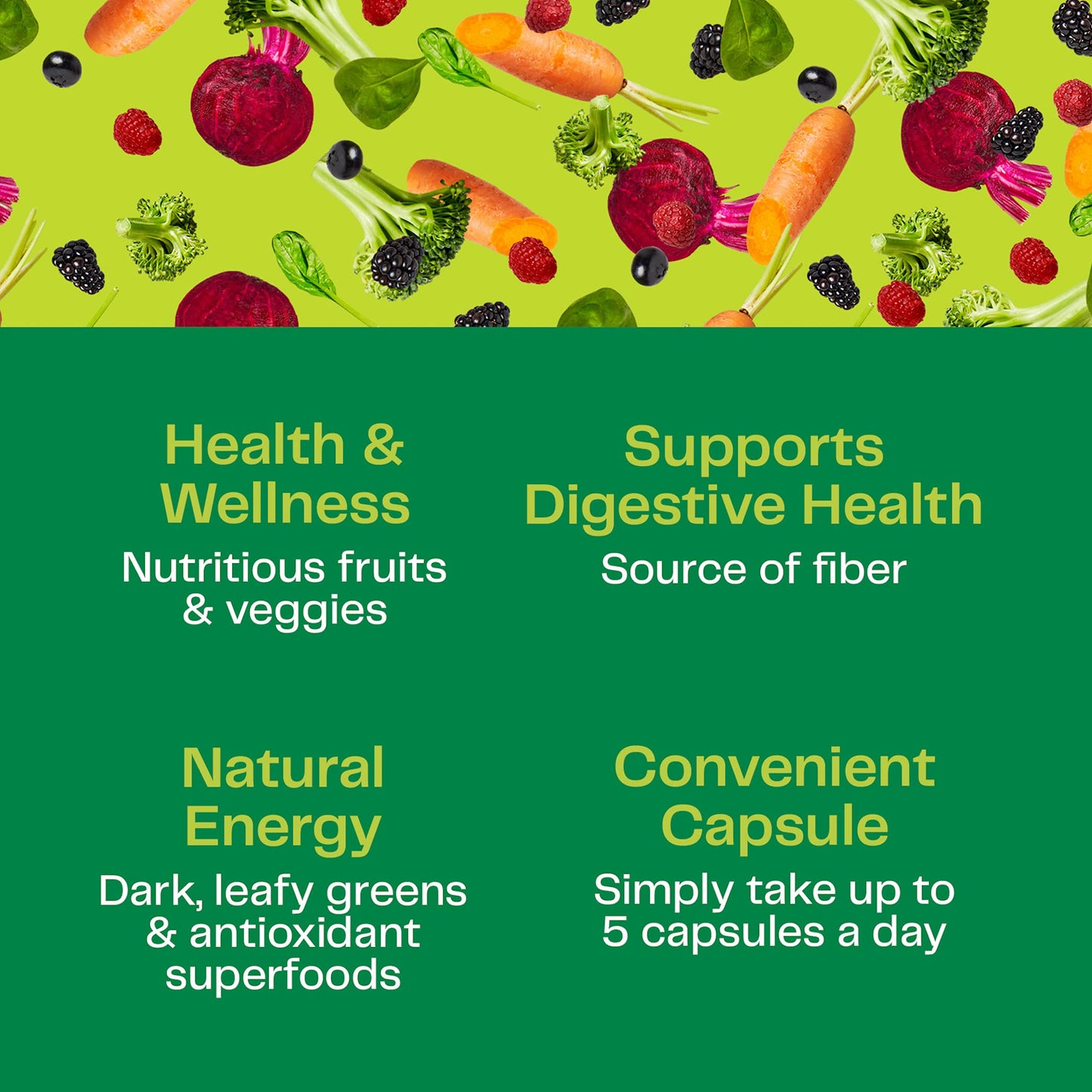 Amazing Grass Greens Blend Superfood 150 Capsules