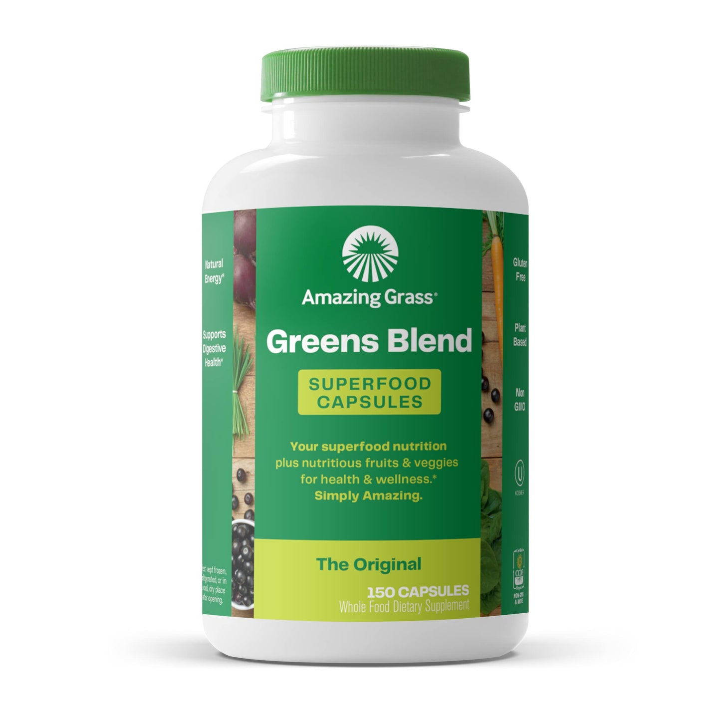 Amazing Grass Greens Blend Superfood 150 Capsules