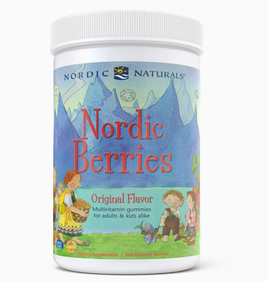 Nordic Naturals Nordic Berries, Citrus - 200 Gummy Berries