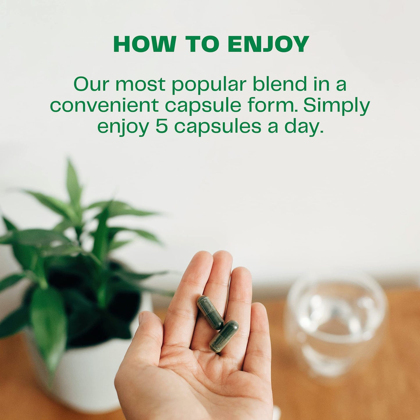 Amazing Grass Greens Blend Superfood 150 Capsules