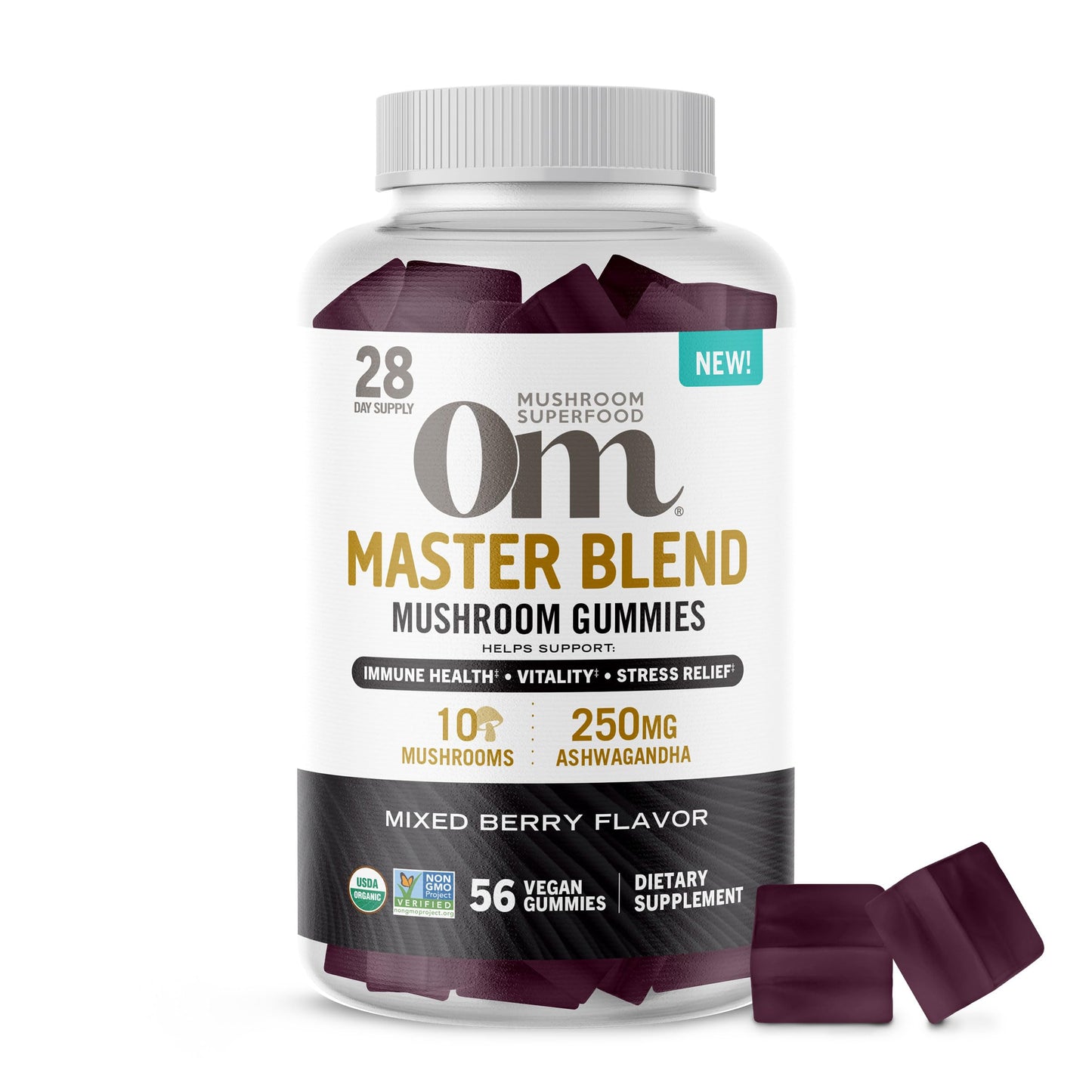 OM Master blend mushroom gummies