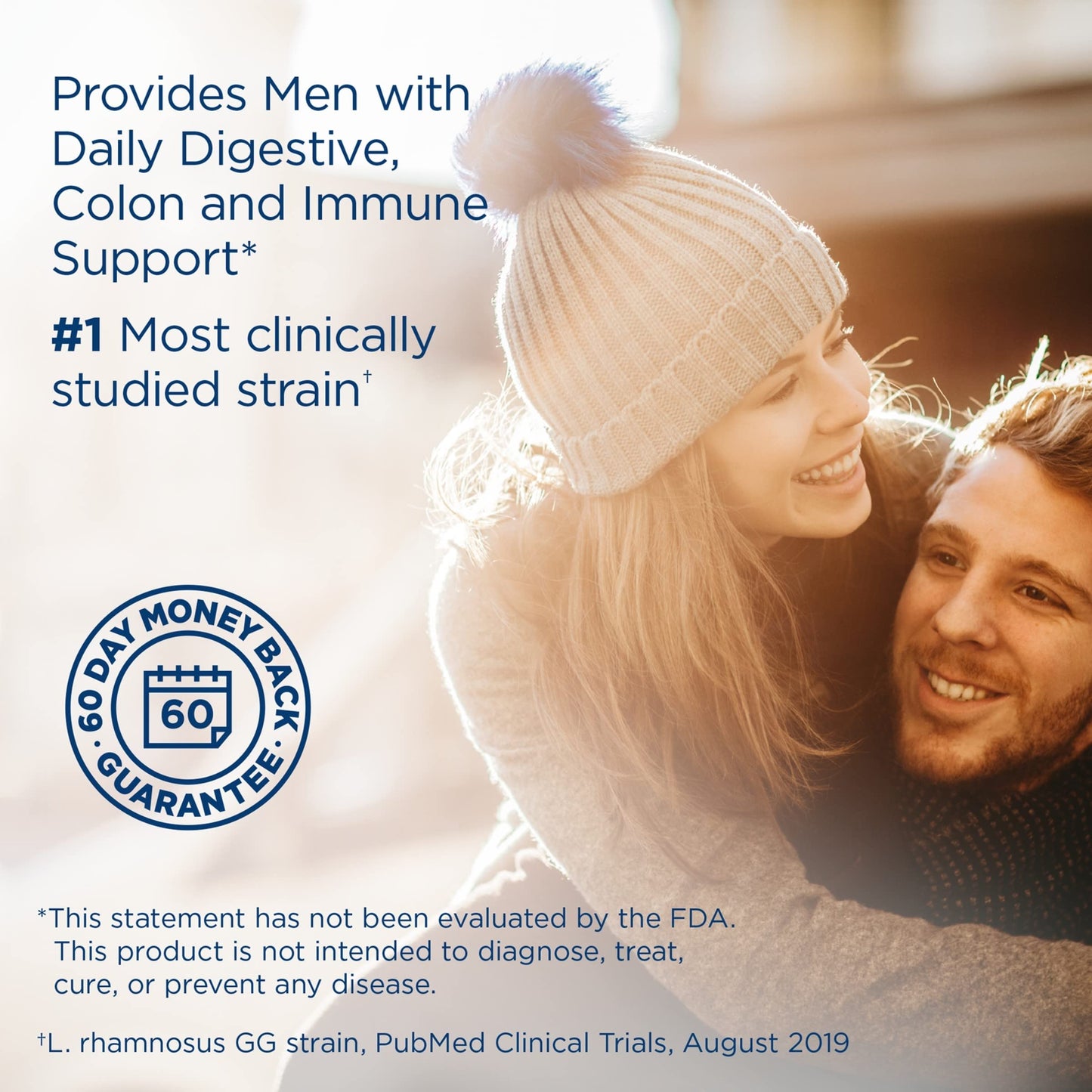 Renew Life Probiotics for Men - 90 Billion CFU, Probiotic Supplement for Digestive, Colon & Immune Health